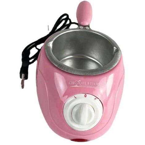 Chocolat chaud durable Melting Pot Fondue électrique Fondue Machine Set Outil de bricolage, Ensoleillé