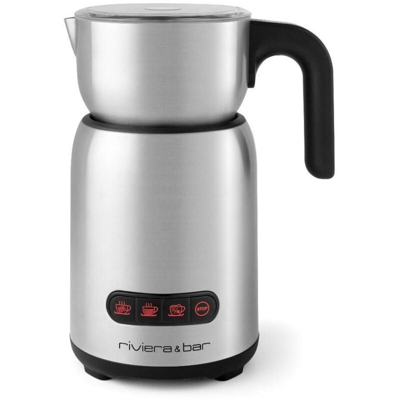 Riviera&bar - Emulsionneur de lait 650w 0.6l inox bcl540