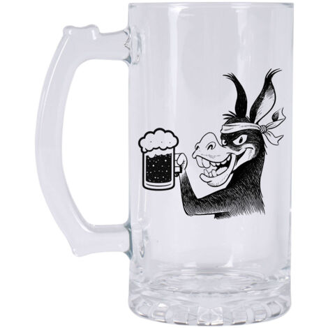 Chope à bière âne Corse