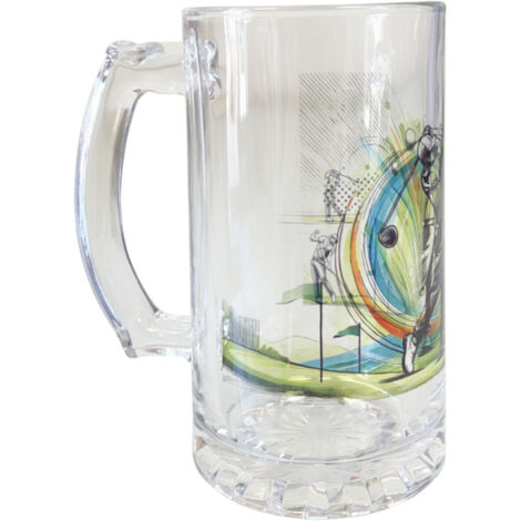 Chope à bière golf  470 ml