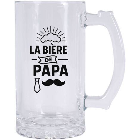 Chope à bière La bière de Papa