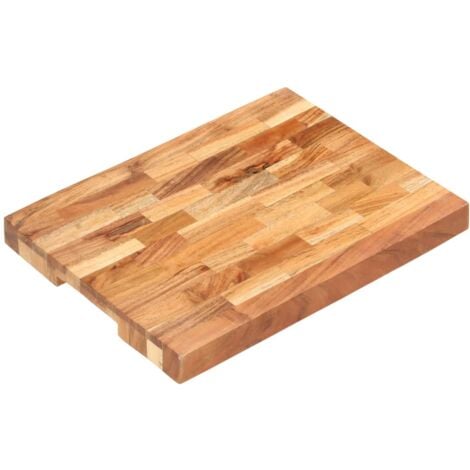 Chopping Board 40x30x4 cm Solid Acacia Wood vidaXL