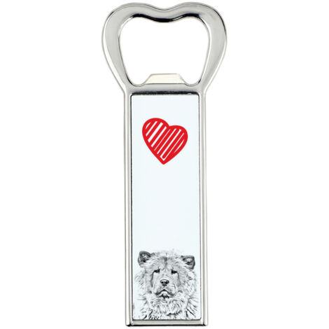 Chow Chow - Décapsuleur chien, ouvre-réfrigérateur personnalisé, cadeau unique pour homme par Art-Dog