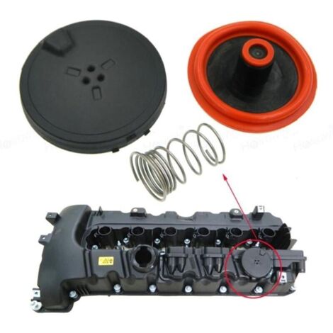 CHOYCLIT 11127548196 Nueva tapa de válvula PCV para BMW N53 E90 E91 E92 E93 E60 E61 F10 F11 E63 E64