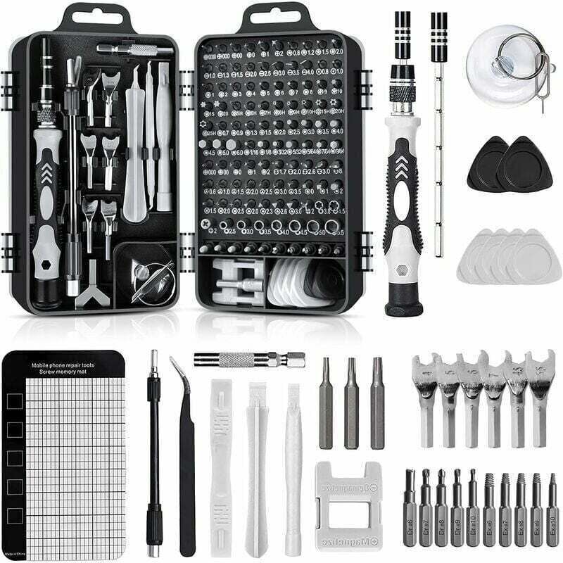 Choyclit - 138 En 1 Mini Set Tournevis Precision Kit Tools Petit Boite Tournevis Torx Informatique Demontage Pc Portable Pour