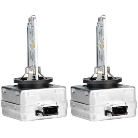 CHOYCLIT 2 Stück D3S 6000 K 35 W Eisenhalter Xenonlampe für HID Lange Lebensdauer Ultra Helligkeit