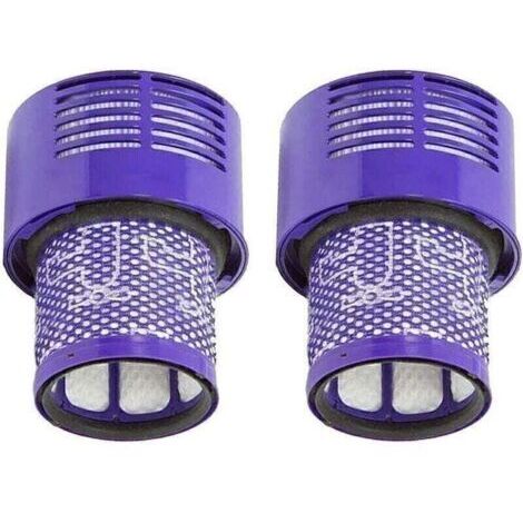 CHOYCLIT 2er-Pack waschbare Ersatzfilter für Dyson V10 Staubsauger, Dyson Ersatzfilter für die V10-Serie SV12