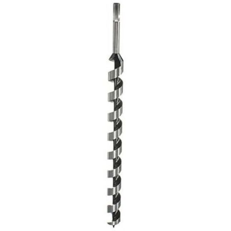 CHOYCLIT 460 mm 6-25 mm Punta de vástago hexagonal Broca de punta de clavo Broca espiral Herramienta de perforación de madera 12 mm