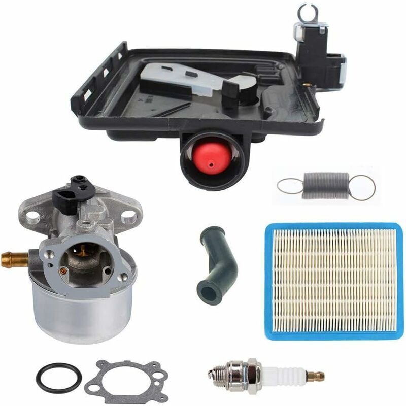 Choyclit - 799868 carburateur 795259 base de primaire de nettoyant de filtre à air kit de filtre à air de ressort de lame d'air pour 122000 Modèle 4