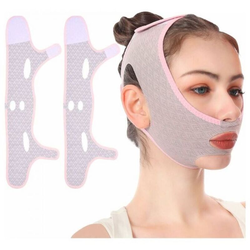 Amincissant De Bandage Lifting Pour Le Visage v Line Masque,