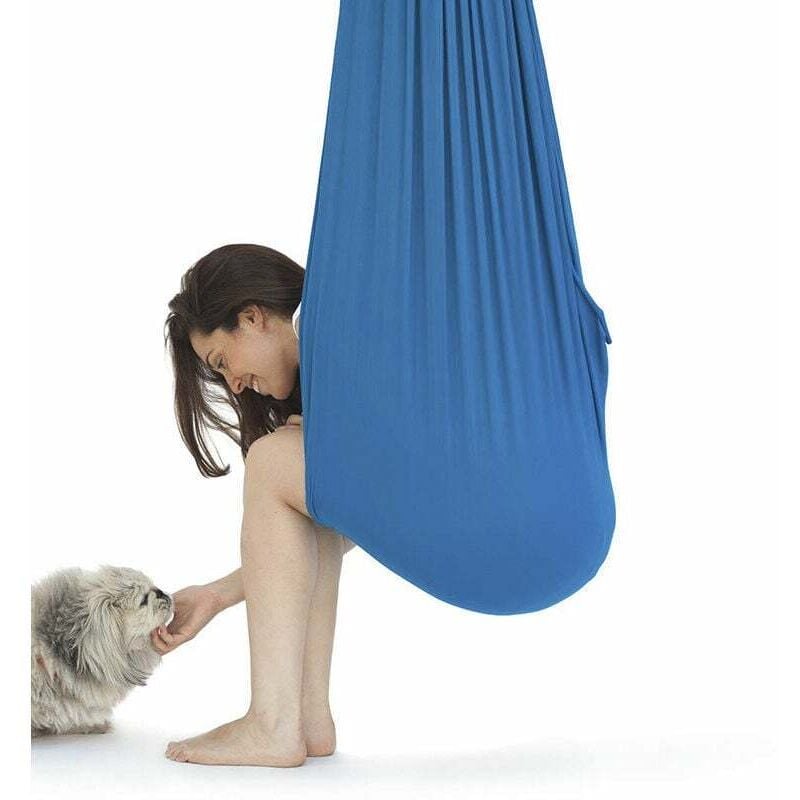 Balançoire,Balançoire sensorielle thérapeutique pour enfants et adultes, 100x280CM, avec support mural - Choyclit