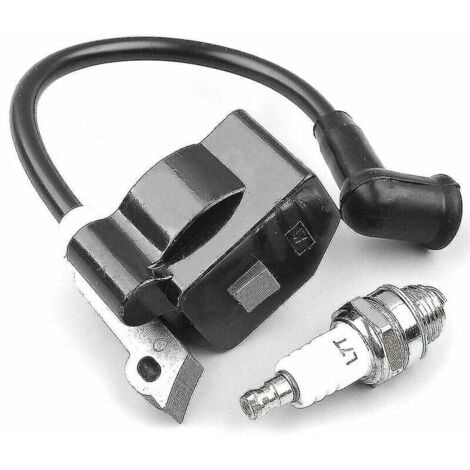 CHOYCLIT Bobine d'allumage pour Stihl Fs55 Fs55c Fs46 Fc55 Fs38 Fs45 Fs55 Hl45 Hs45 Bdliv
