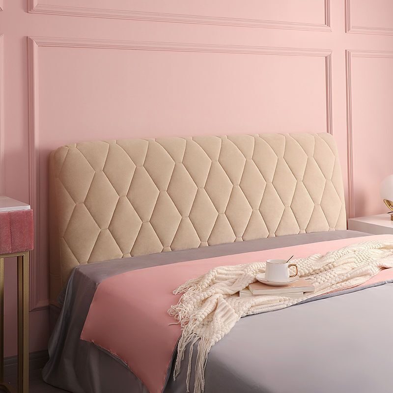 Choyclit - Camel,160cm Housse de Tête de Lit, Couverture de Tête de Lit Protecteur Housse Décorative Chambre à Coucher épaissi Pack Souple
