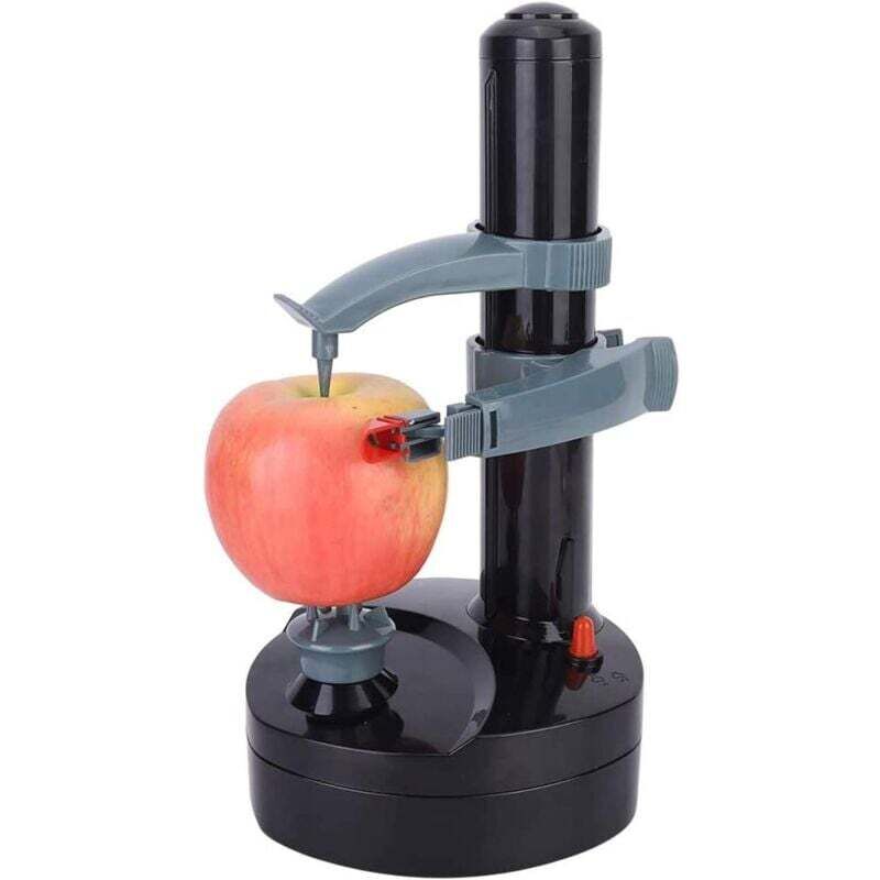 Choyclit - plucheur de pommes de terre électrique, éplucheur de pommes rotatif automatique, Machine à éplucher les fruits et légumes, outil