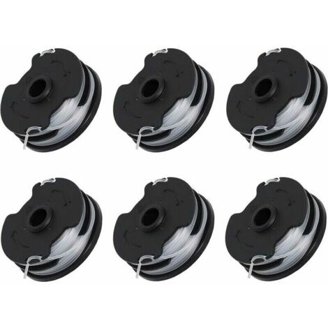 CHOYCLIT Giardino e outdoor, Set di 6 bobine di ricambio per decespugliatore a batteria Parkside PRTA 20-Li C3 IAN351753