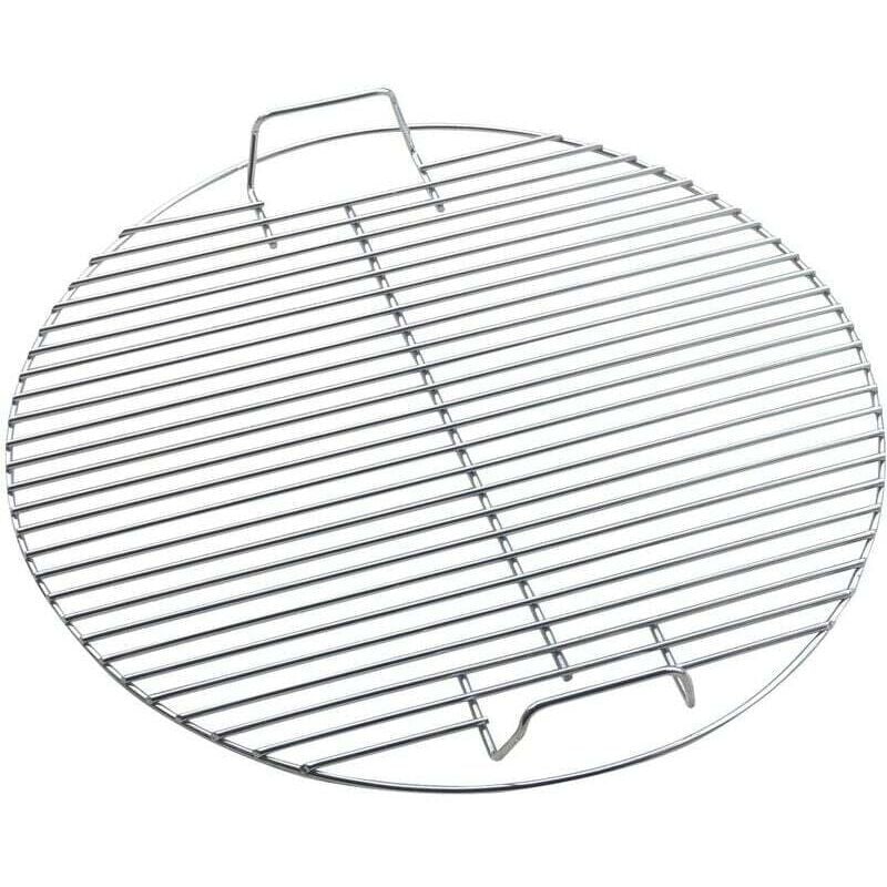 Choyclit - Grille de Barbecue Circulaire en Acier Inoxydable Portable pour la Maison (44.5cm)