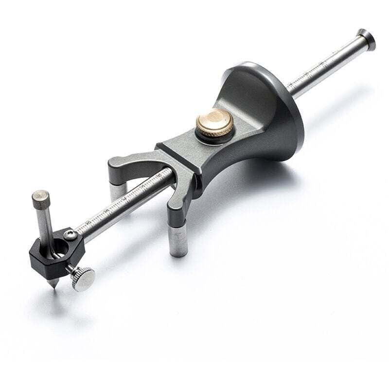 Image of CHOYCLIT Holzbearbeitungs-Anreißnadel, Doppelzweck-Bogen-Gerade-Linien-Anreißnadel