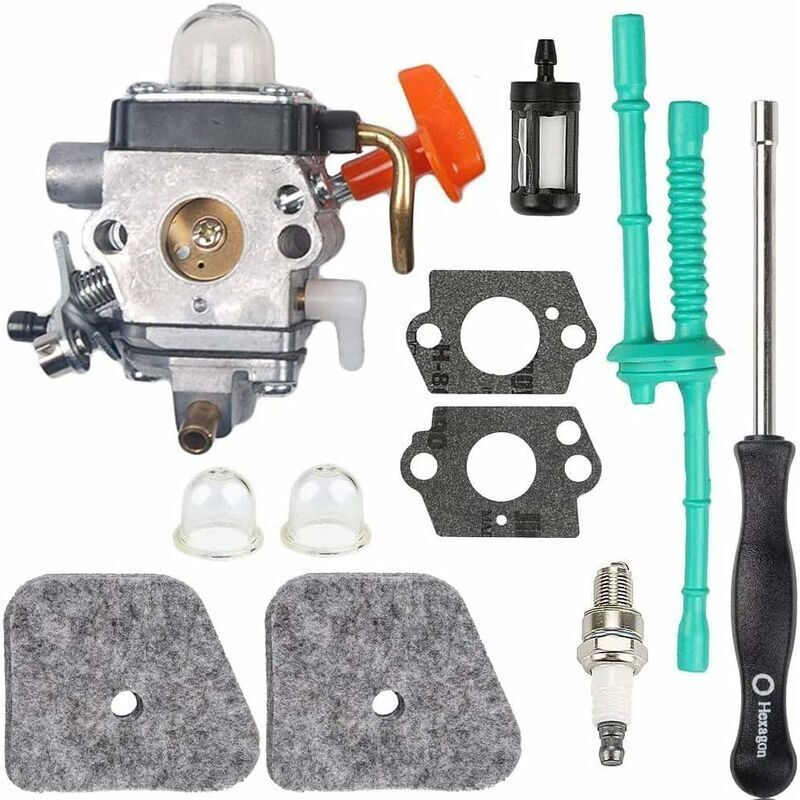 Choyclit - Joint de carburateur Filtre à air à Carburant Kit de Replacement Compatible with Stihl FS110R FS130R FS100 KM130R FS130 FS90 KM90R KM90