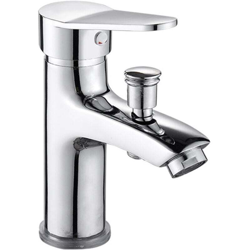 Mitigeur de douche,Mitigeur Bains/Douche, Monotrou Chromé,Mitigeur monocommande Bain - Choyclit