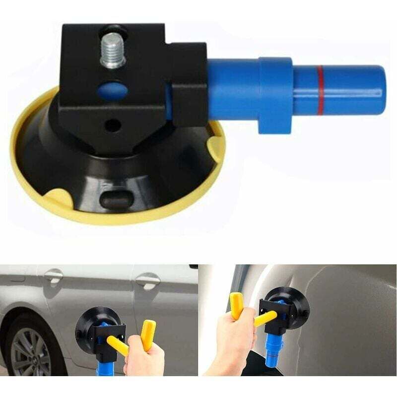 Outil de Débosselage sans Peinture, Pompe à Main à Ventouse de Montage,Outil D'arrachage de Bosses de 3 Pouces à Usage Intensif pour Carrosserie