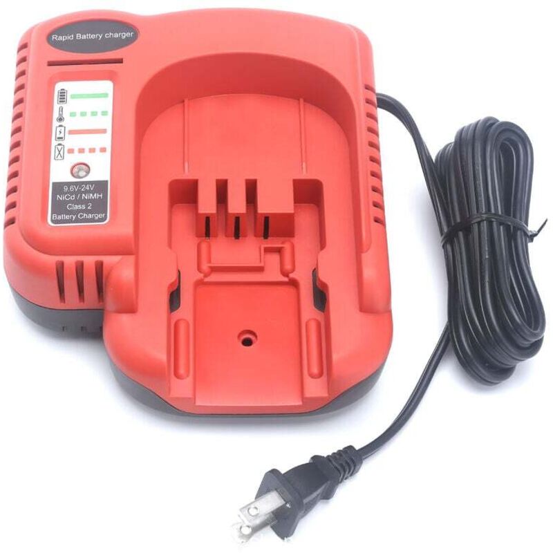 Choyclit - Pour Black & Decker BDFC240 9.6V 24V Power Tool NiMH NiCd Chargeur de batterie