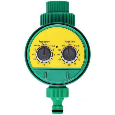 CHOYCLIT Programmateur et minuterie d'arrosage automatique avec plusieurs programmes d'arrosage l'agriculture à effet de serre de jardin
