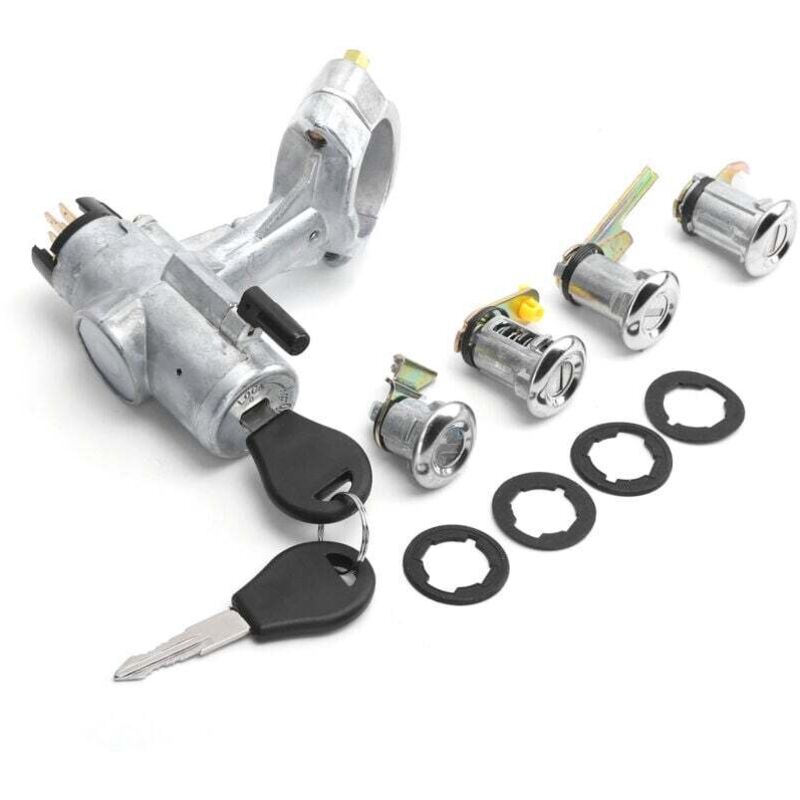 Choyclit - Remplacement de combinaison de portes de verrouillage de direction de barillet d'allumage pour nissan patrol gq Y60 19881998