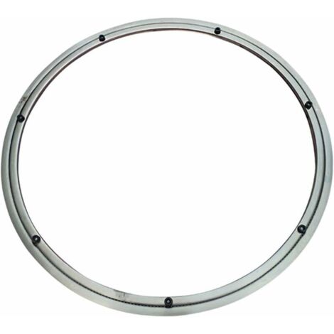 CHOYCLIT Roulement à billes rotatif silencieux, base en métal pivotante, roulement de plateau tournant pour table à manger, pour usage intensif (ø50 cm/20 pouces)