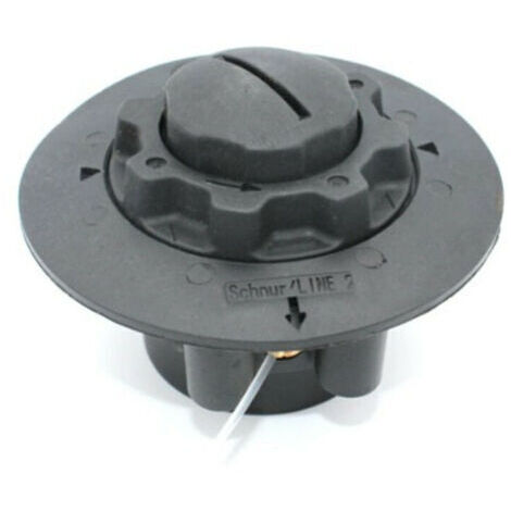 CHOYCLIT Schneidkopf für Stihl FS38, FS40, FS45, FS50, FSE60, FSE71, FSE81, TE600, TE700, TE1000 Auto Cut C5 2 4006 710 2105, einteilig, schwarz
