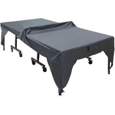 CHOYCLIT Schutzhülle für Tischtennisplatten – Wasserdicht – Atmungsaktiv – UV-beständig – Für Tischtennisplatten – 280 × 153 × 73 cm