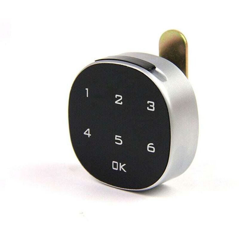 CHOYCLIT Serrure à Code Numérique, Cadenas à Combinaison en Alliage de Zinc avec écran Tactile