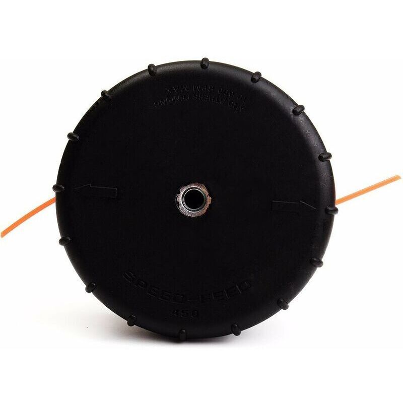 Choyclit - Tête de Coupe Speed Feed 450 pour Echo srm 266 srm 266S srm 266T srm 266U srm 280 srm 280S srm 280T Débroussailleuse à Arbre Droit
