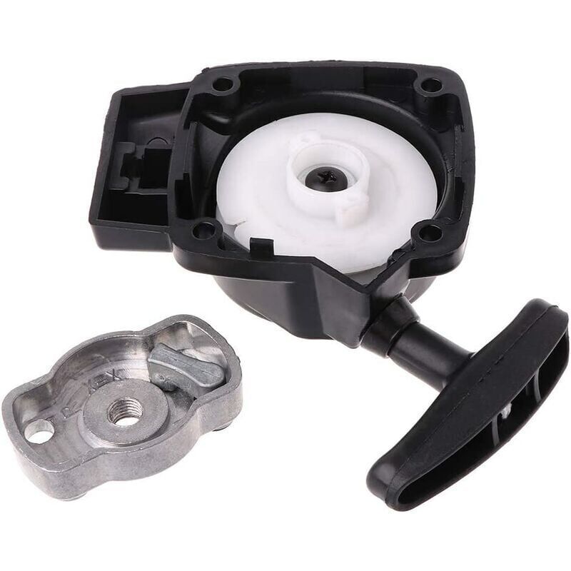 CHOYCLIT Tête de débroussailleuse Tirez Démarreur,Tirez la Poignée du Démarreur pour Débroussailleuse/Tête de Coupe/Tondeuse à Gazon Lanceur Jardin