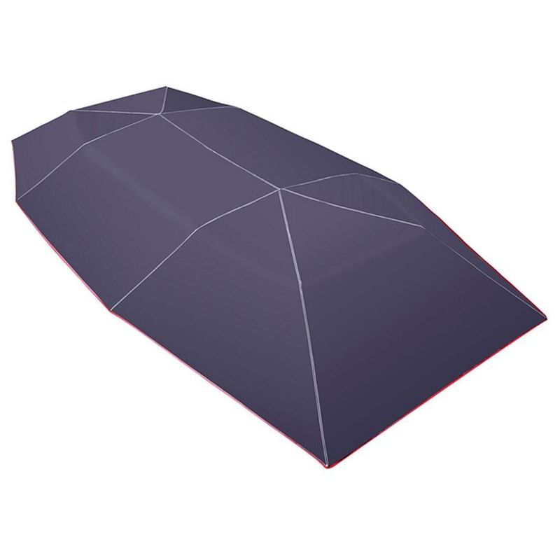 Toile Universelle pour de Protection Contre les Rayons Du Soleil Voiture, uv, ImperméAble, 4,2 x 2,1 m Bleu - Choyclit