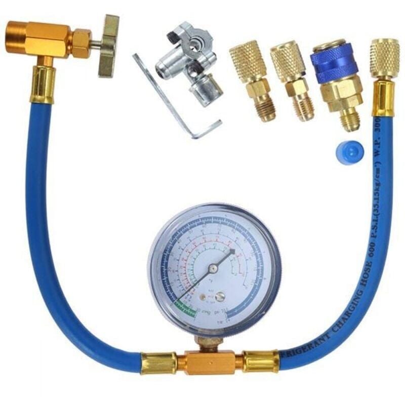Tuyau de charge R134a vers le réfrigérateur avec Gau de conditionnement Refrt R134a peut être raccordé au r 12 - Choyclit