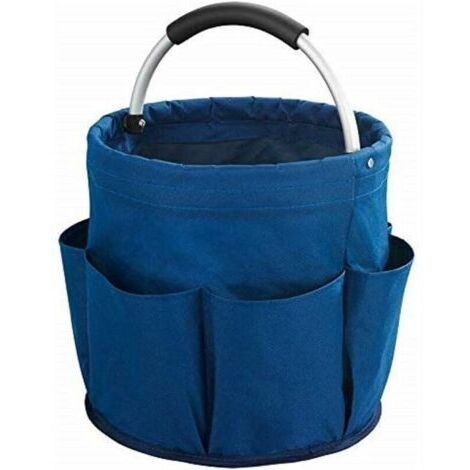 CHOYCLIT Universalkorb für Reinigungsmittel, Polyester, 28 x 26,5 x 28 cm, Blau