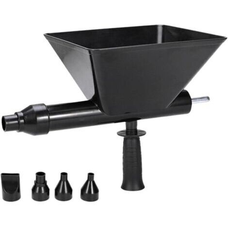 CHOYCLIT Zementfugenmaschine, tragbare Mörtelspritzpistole, Fugenpistole, elektrische Zement-Kartuschenpistole, Mörtelherstellungs- und Fugenauftragsmaschine für Ziegel mit 4