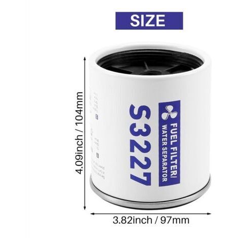 CHOYCLIT Zentralheizungsfilter, S3227 Marine-Außenkraftstofffilterelemente