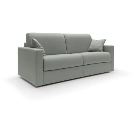 Chris Schlafsofa aus wasserfestem Stoff T13 166 cm (mat. 120x197) grau