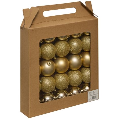 Christbaumkugeln, 25 Stück, Ø 6 cm
