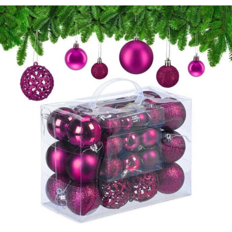 Christbaumkugeln im 50er set