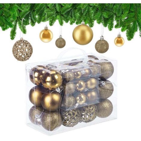 Christbaumkugeln im 50er set