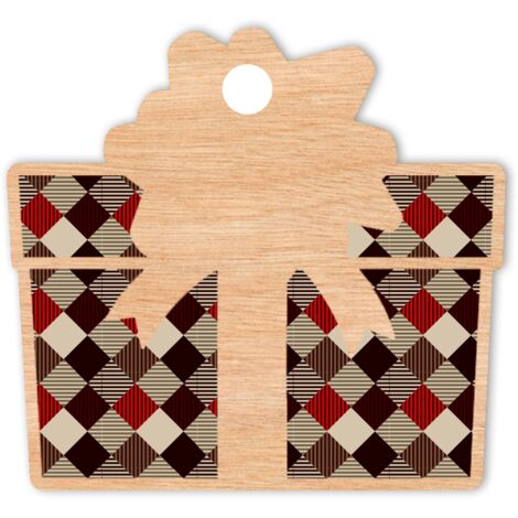 Christbaumschmuck aus Holz D48 Geschenk