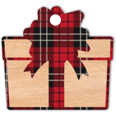 Christbaumschmuck aus Holz D50 Geschenk