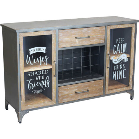 CHRISTIAN MOBILETTO DA ARREDO DESIGN INDUSTRIAL 124X39.5 X H80 CM