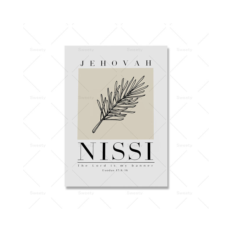 Christian Poster and Prints Modern Minimalist