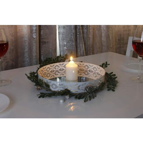 Christmas Candle Long Burn Pillar Candle 8cm (25hrs)