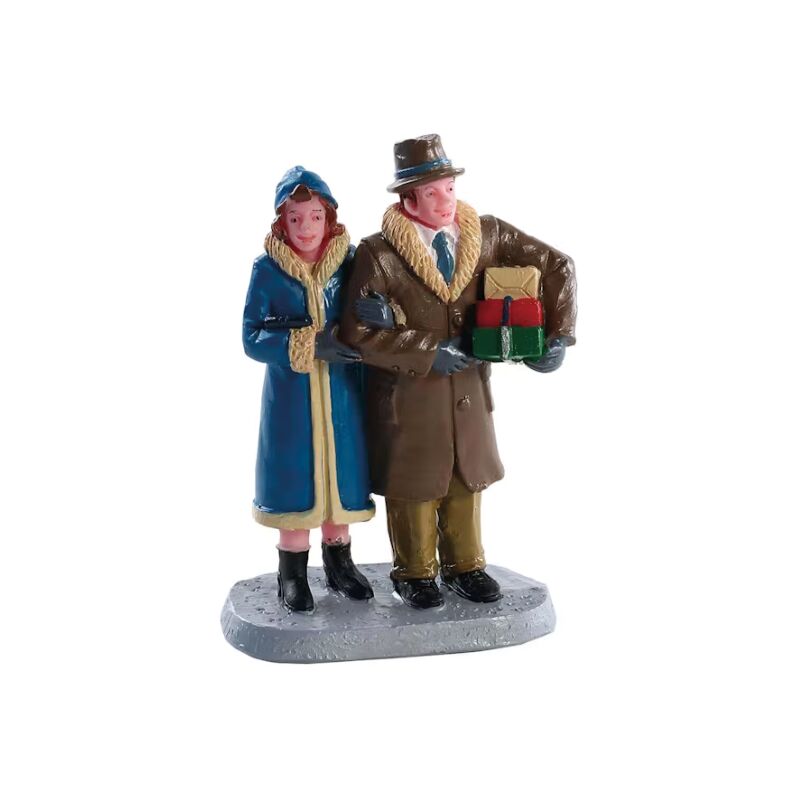 Couple de Noël Lemax