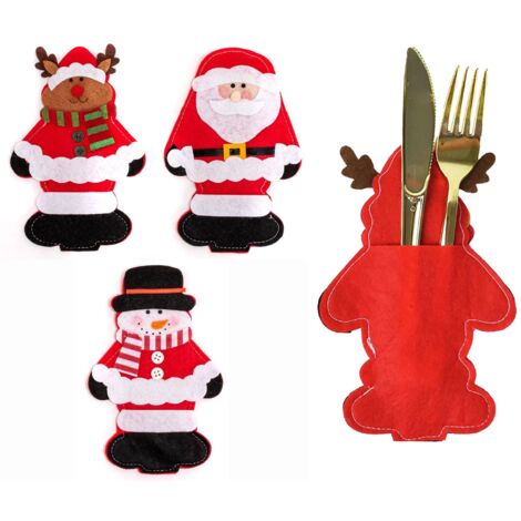 Christmas cutlery cover 3 pcs 311407