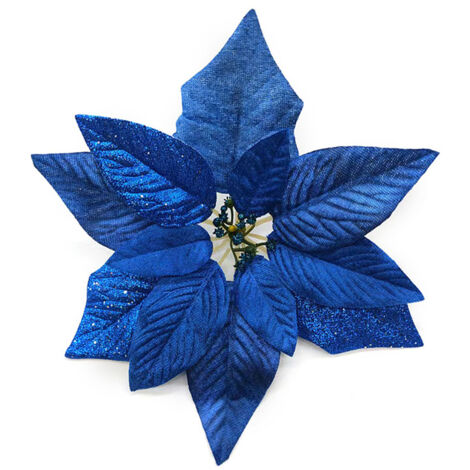Christmas Flowers Christmas Tree Decorations Fabric Simulation Flowers